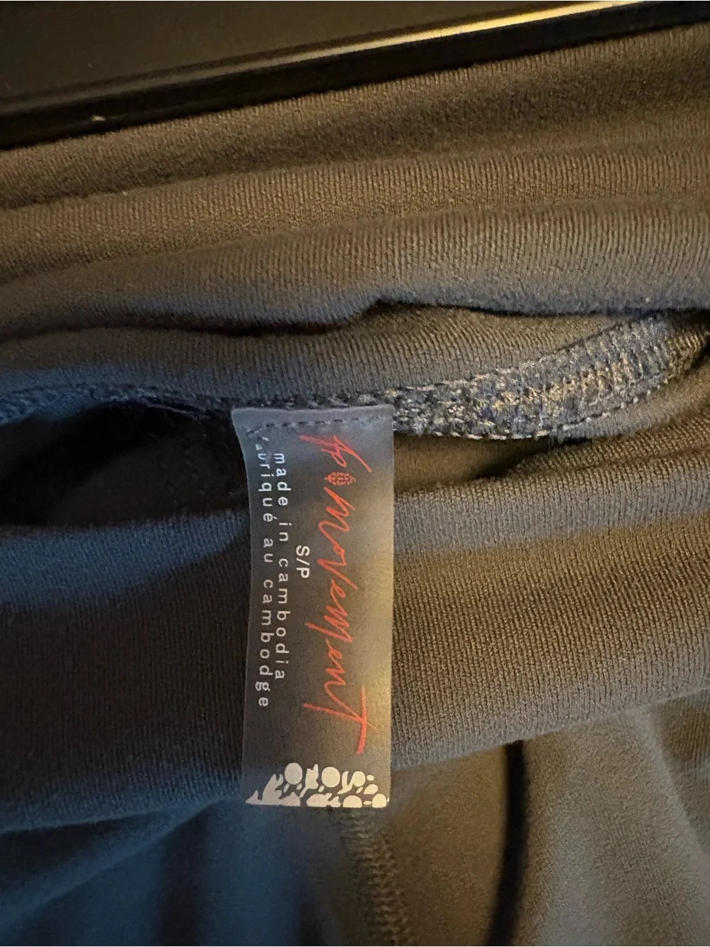 Free People High-Rise Black Women’s Workout Shorts